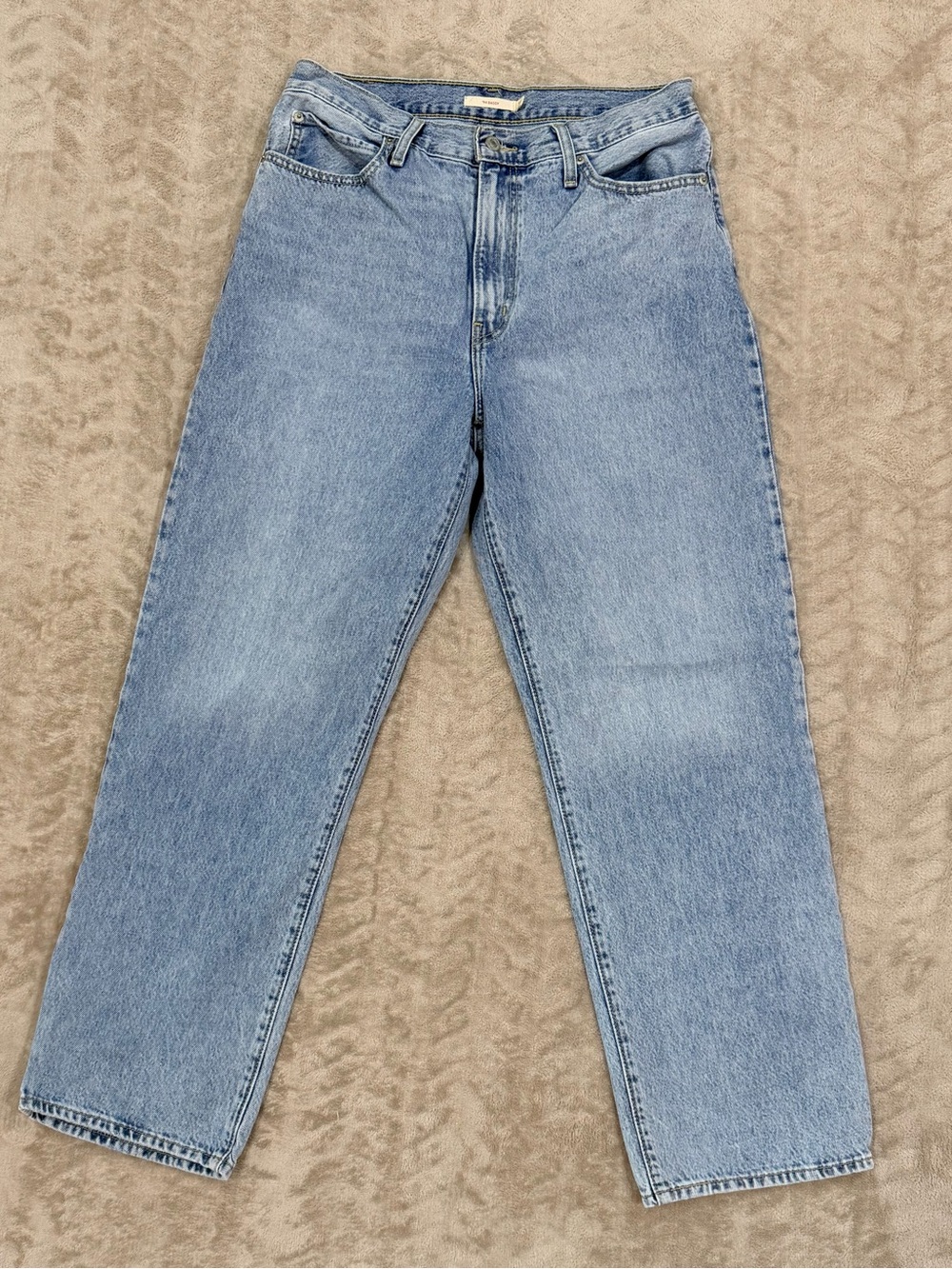 Levi's '90s Baggy Mom Jeans W31 L31 Light Wash High Rise Relaxed Fit Denim